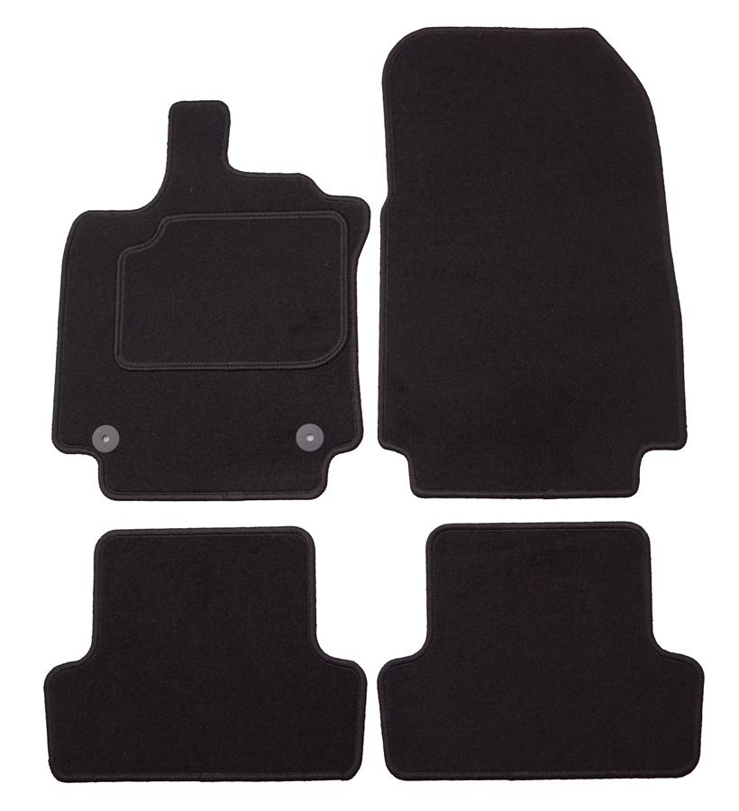 Dywaniki welurowe typowe pod model auta Tanie Basic Komplet Bez Napisu Zestaw wieloelementowy tak