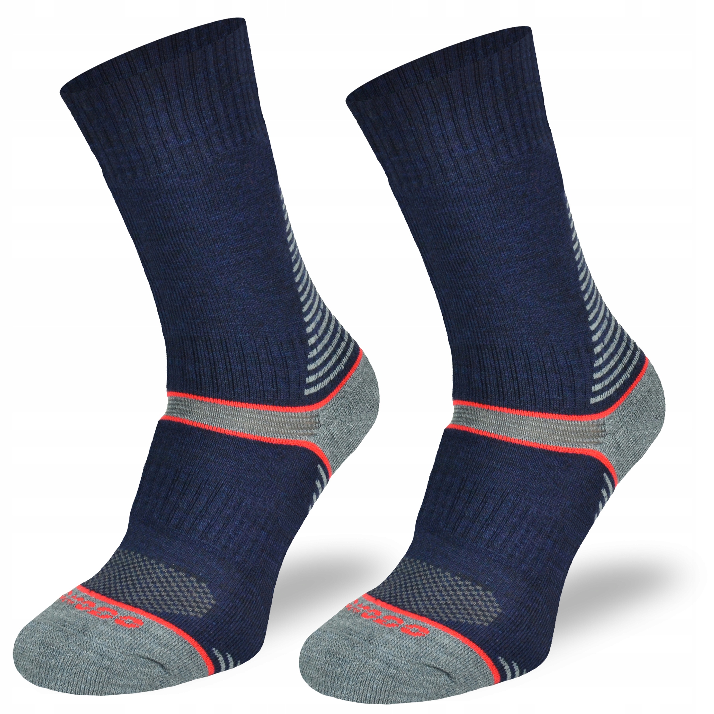 

Wygodne górskie skarpety trekkingowe wełna merino