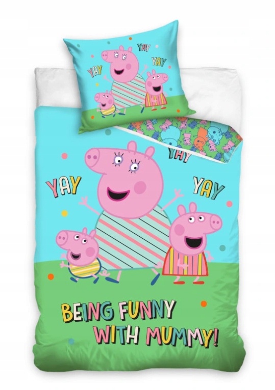 

Pościel Świnka Peppa Pepa George 140X200