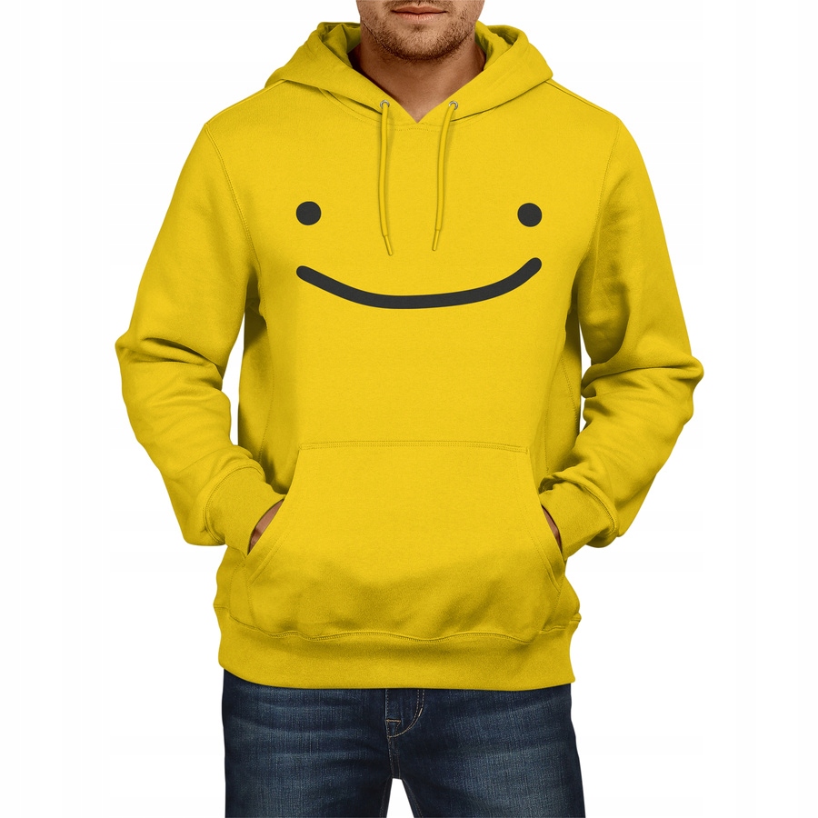 

Bluza męska Dream kangurka Minecraft żółta L