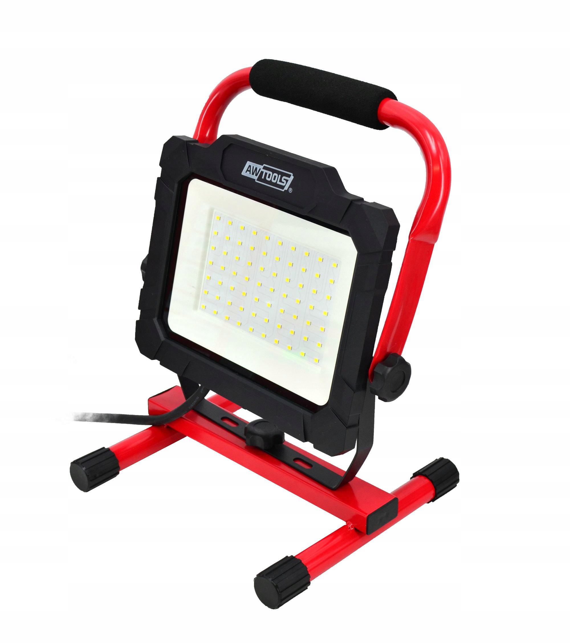 Awtools Led Reflektor Přenosný 50W Základna Typ H