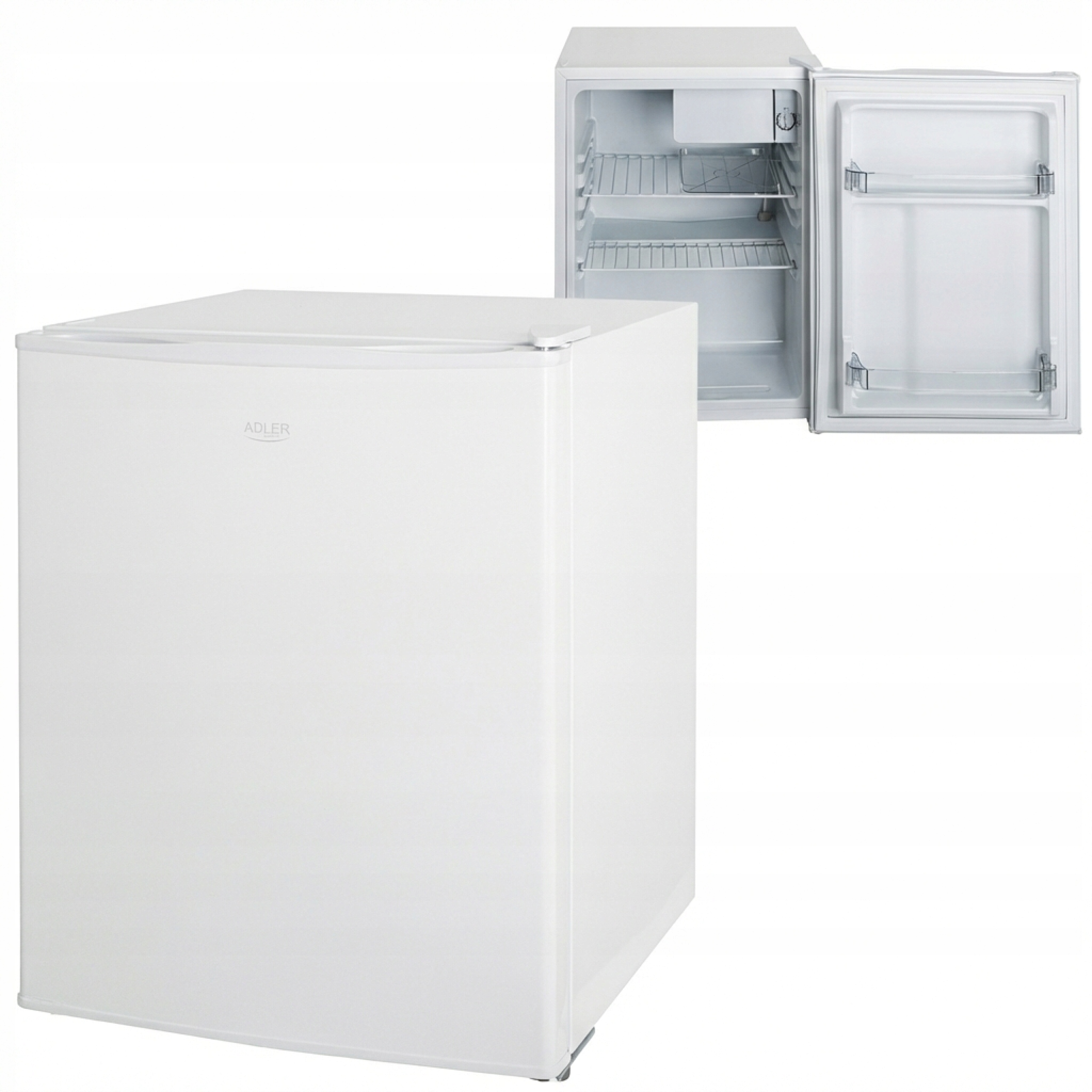Malá Volně Stojící Podstolová Lednička S Mini Mrazákem, Bílá Adler