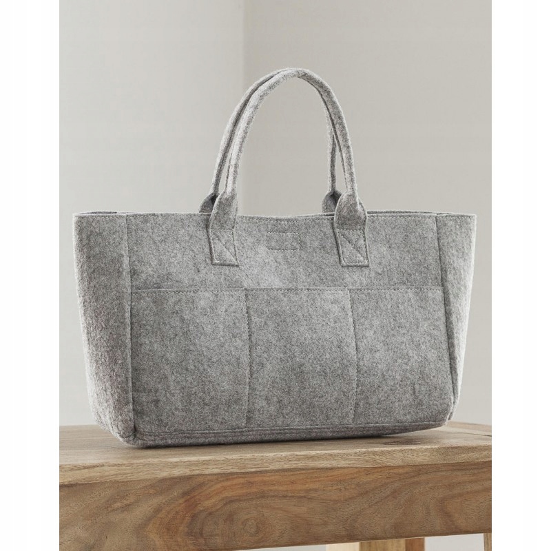 

Torba Filcowa Z Kieszeniami Shopper Grey 64157