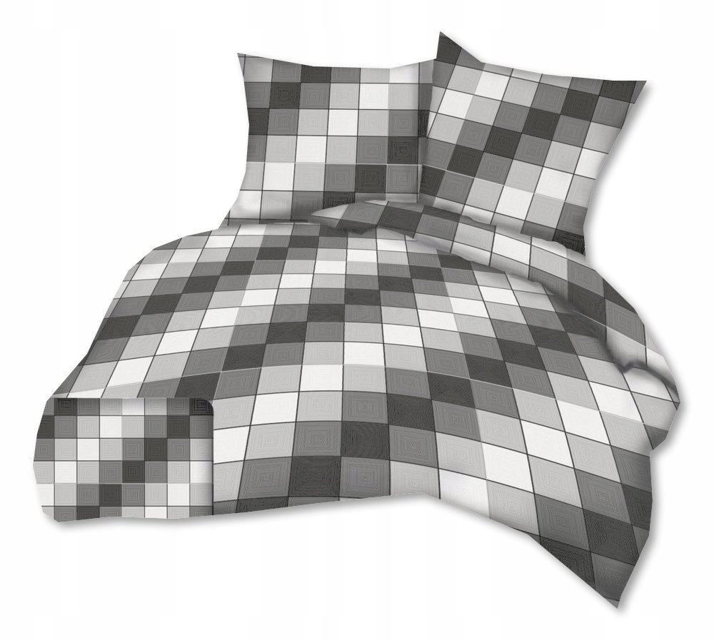 krepové povlečení 160x200 2x70x80 Bavlněné Polský výrobek Bielawa Krata