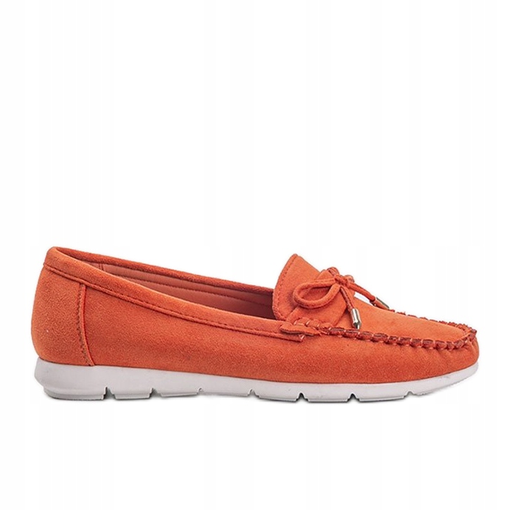 

Pomarańczowe Skóra ekologiczna Buty r.38