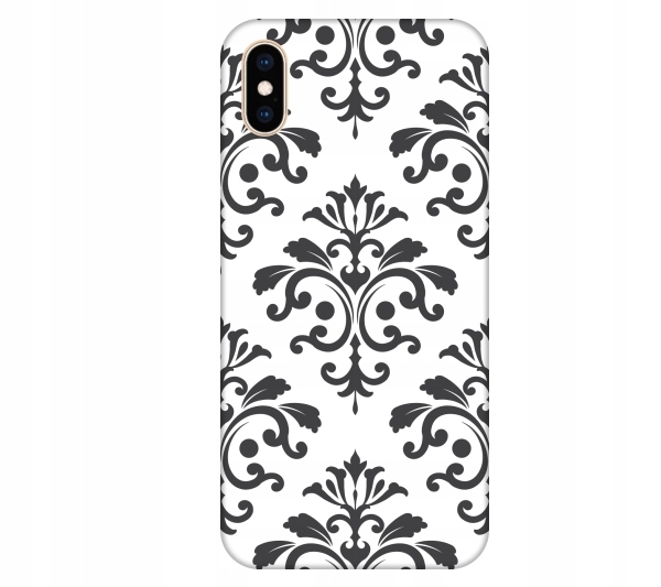 

Etui na telefon iPhone X / Xs Vintage wzór damasce
