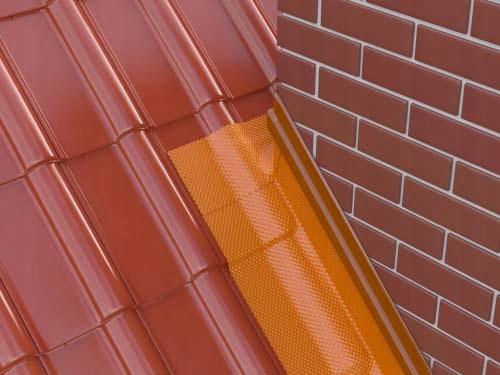 Taśma kominowa opierzeniowa Aluminiowa 5m RAL 8004 Eurovent Flex3D Ceglasty Marka Eurovent