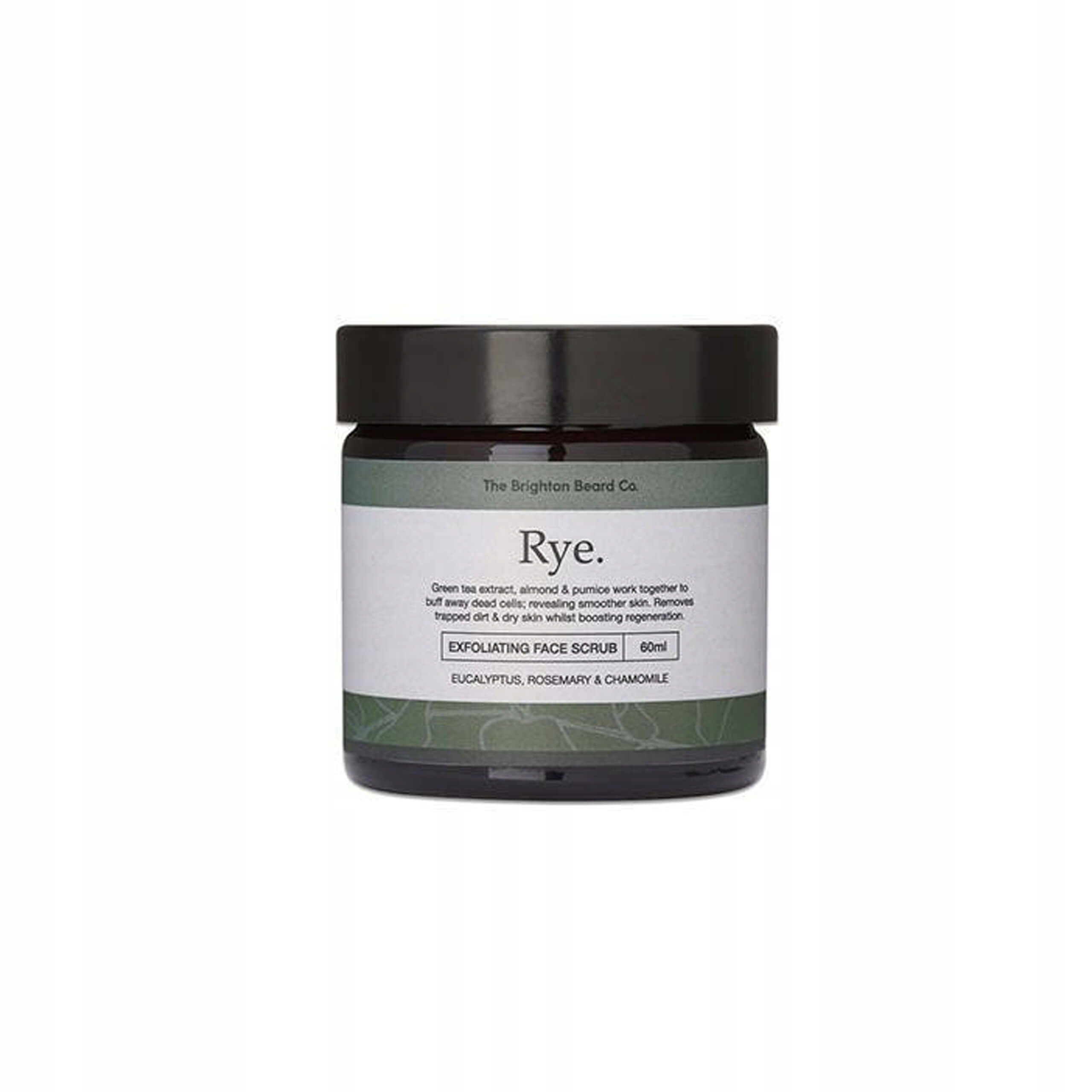 Rye exfoliační peeling na obličej scrub The Brighton Beard 60 ml