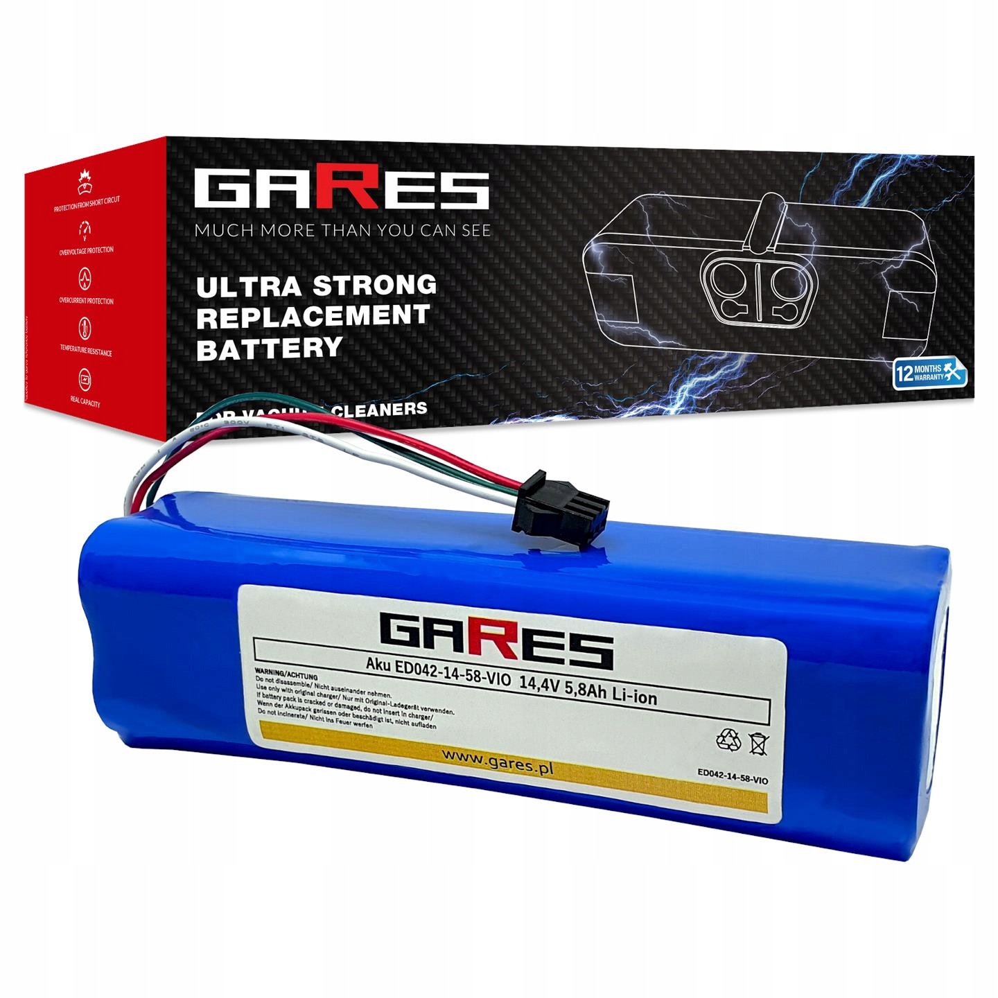 

Bateria do Viomi S9, Alpha, Uv 14,4V 5,8Ah