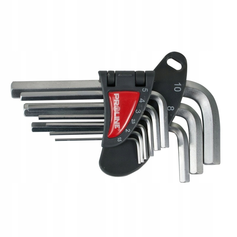 

Zestaw Kluczy Imbusowych 1,5-10MM Proline 48309