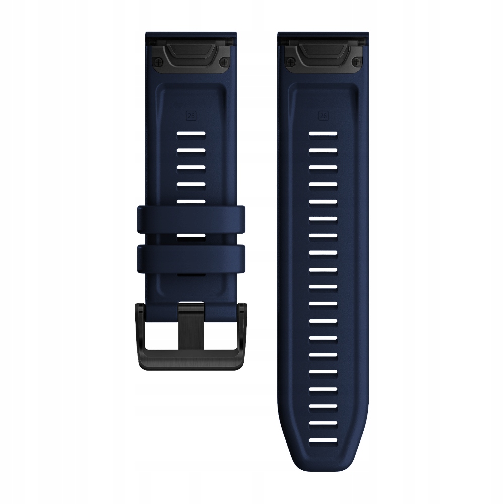 Silikonowy pasek premium QuickFit 26 mm do GARMIN Fenix 6X 7X Tactix Epix 2 Kod producenta TWBQF26NB21