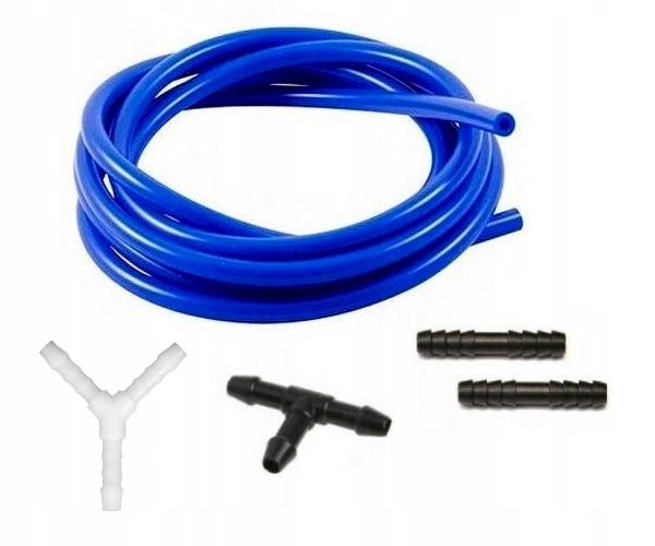 UNIWERSALNY PRZEWÓD DO SPRYSKIWACZY 2m ZŁĄCZKI KPL