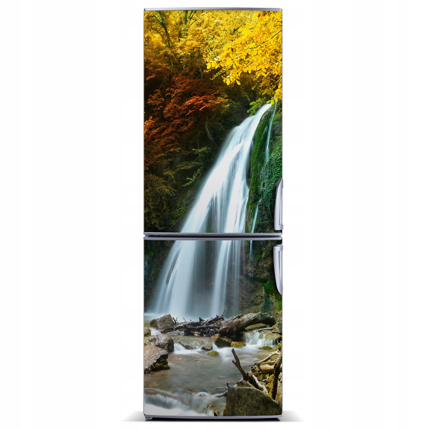 

Magnes Tapeta na lodówkę Wodospad w lesie 60x180