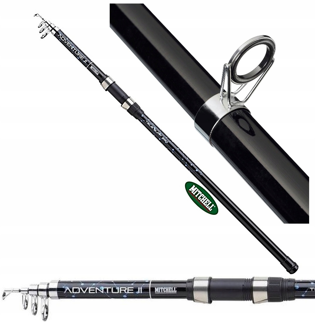 Power Tele Grunt Karp Szczupak Mitchell Adventure II Tele 3,90 m 50-150 g