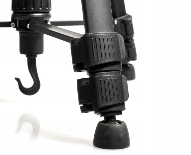 WYSOKI STATYW ALUMINIOWY 3540 do TELEFONU KAMERY APARATU PILOT BLUETOOTH Kolor czarny