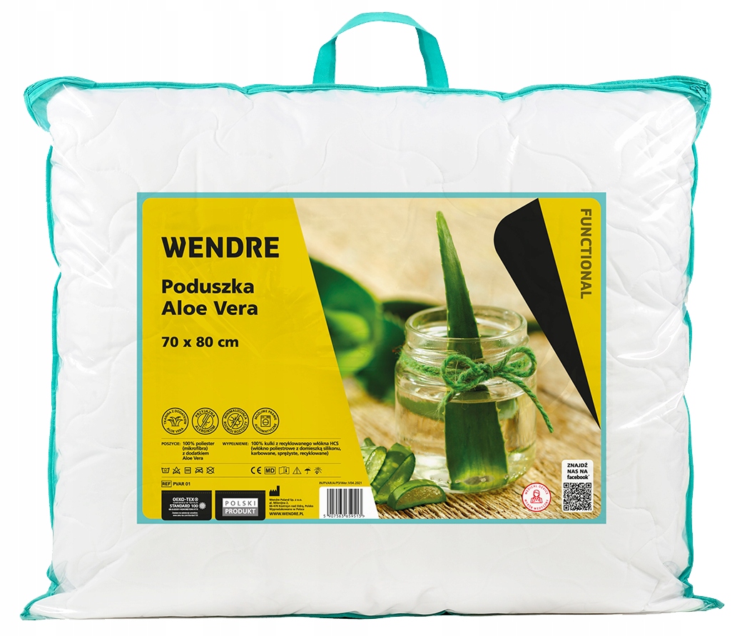 

Poduszka Aloe Vera 50X60 Aloes Medyczna Polska Pl