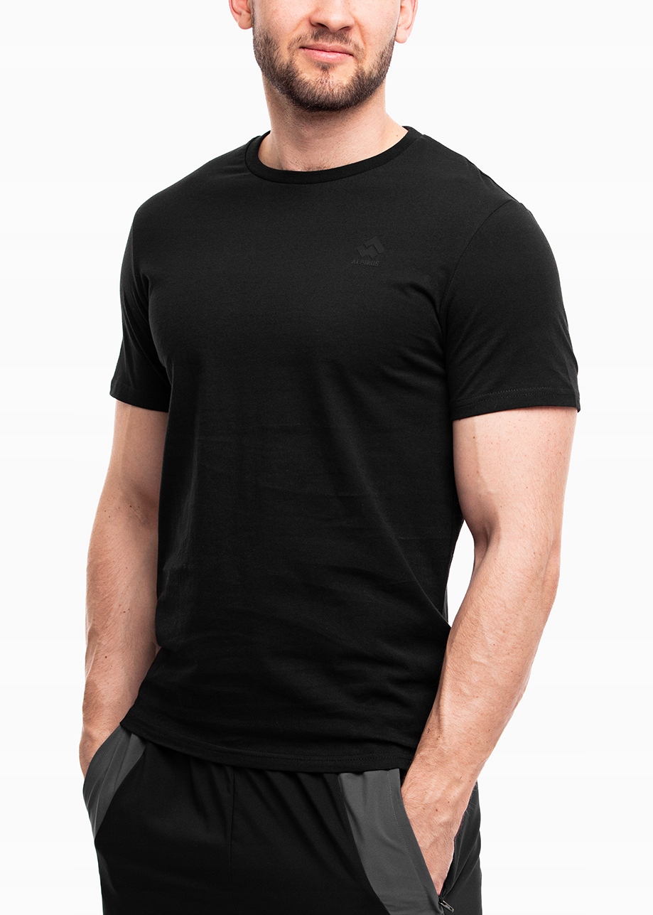 Alpinus koszulka męska t-shirt sportowa bawełniana Paldarok roz.M