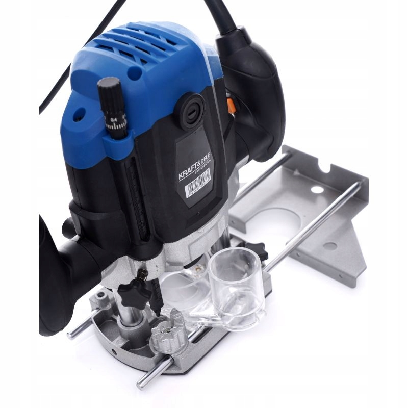 FREZARKA GÓRNOWRZECIONOWA DREWNA Z REGULACJĄ 1900W 30.000 RPM Maksymalna moc 1900 W