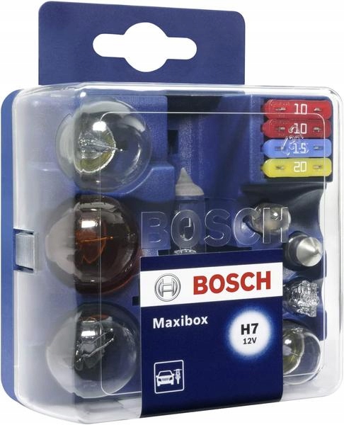 

Bosch Zestaw Żarówek Maxibox H7 P21W PY21W R5W C5W