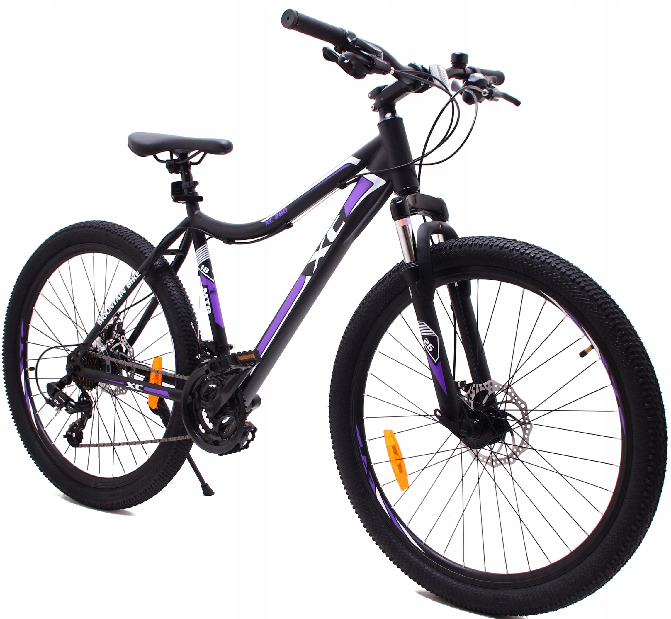 ROWER GÓRSKI MTB 26 CALI XC 260 AMORTYZACJA HAMULCE 21 BIEGÓW TARCZOWE