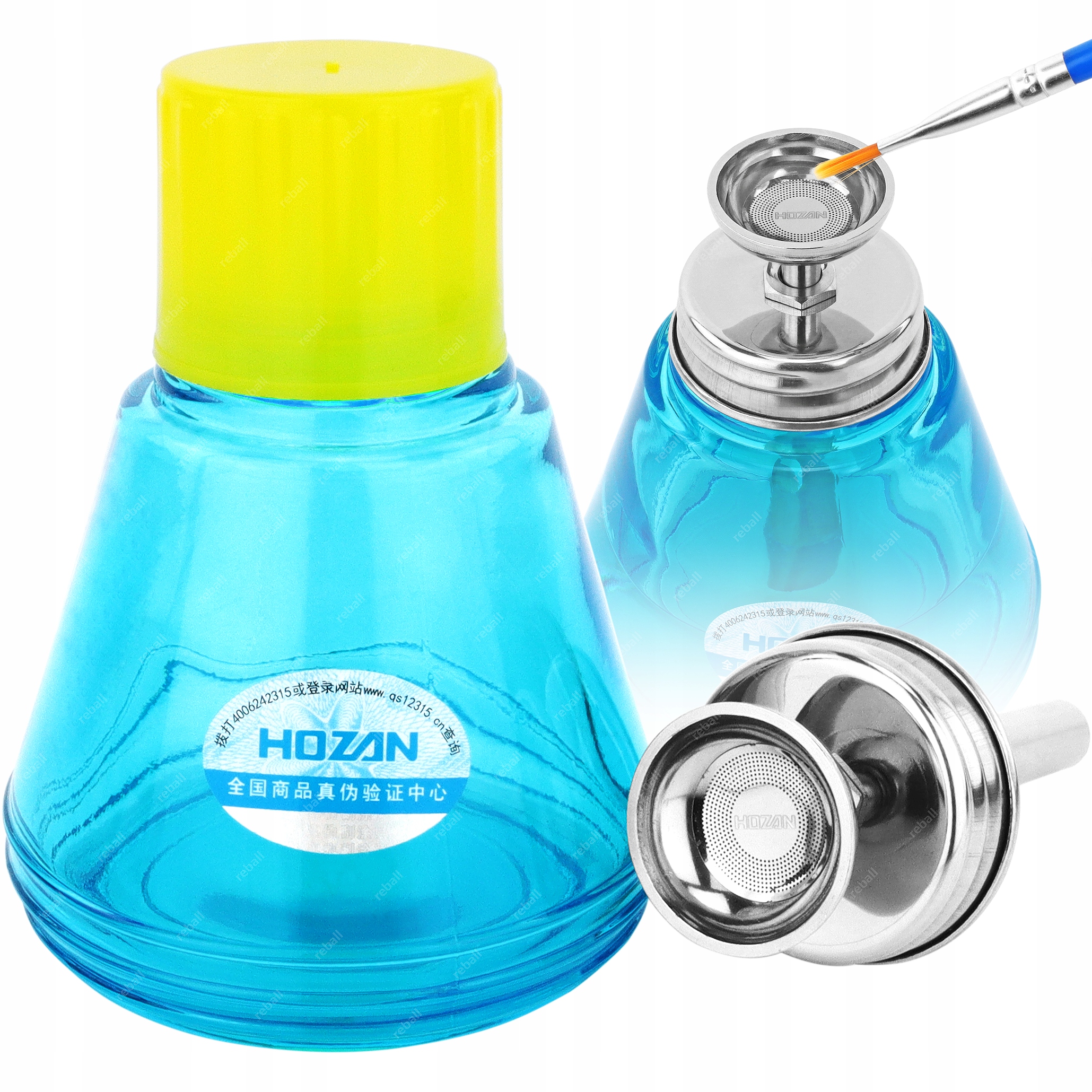 

Szklana Butelka Dozownik Z Pompką Hozan Z-96 150ml