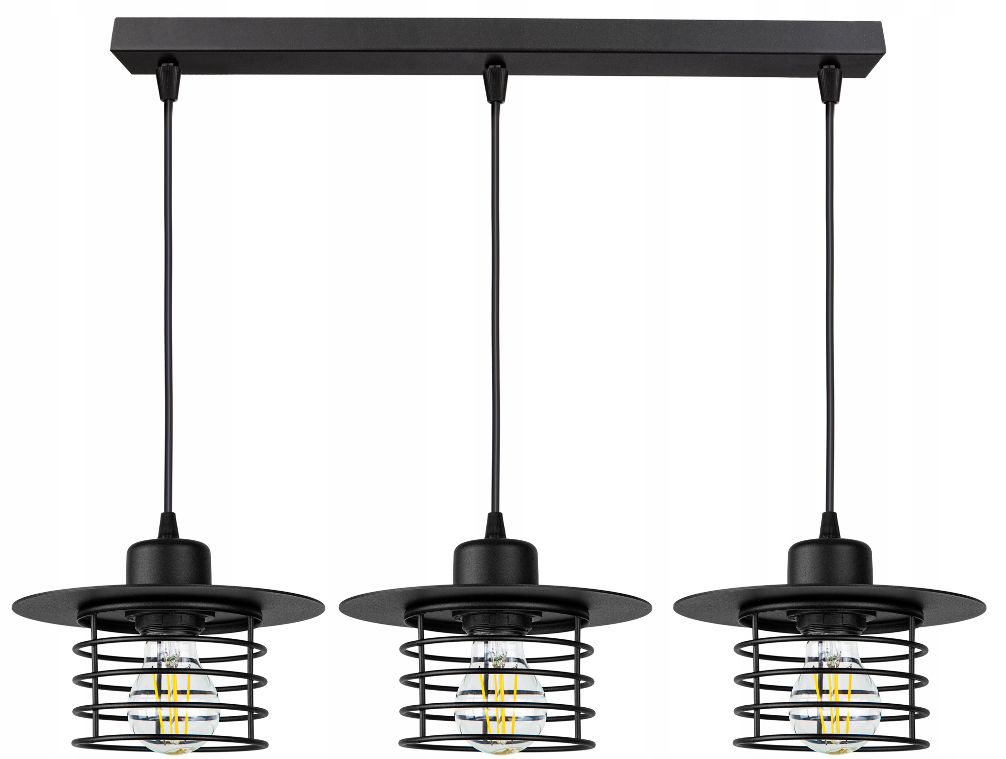 

Lampa Sufitowa Plafon Żyrandol Loft Edison Led