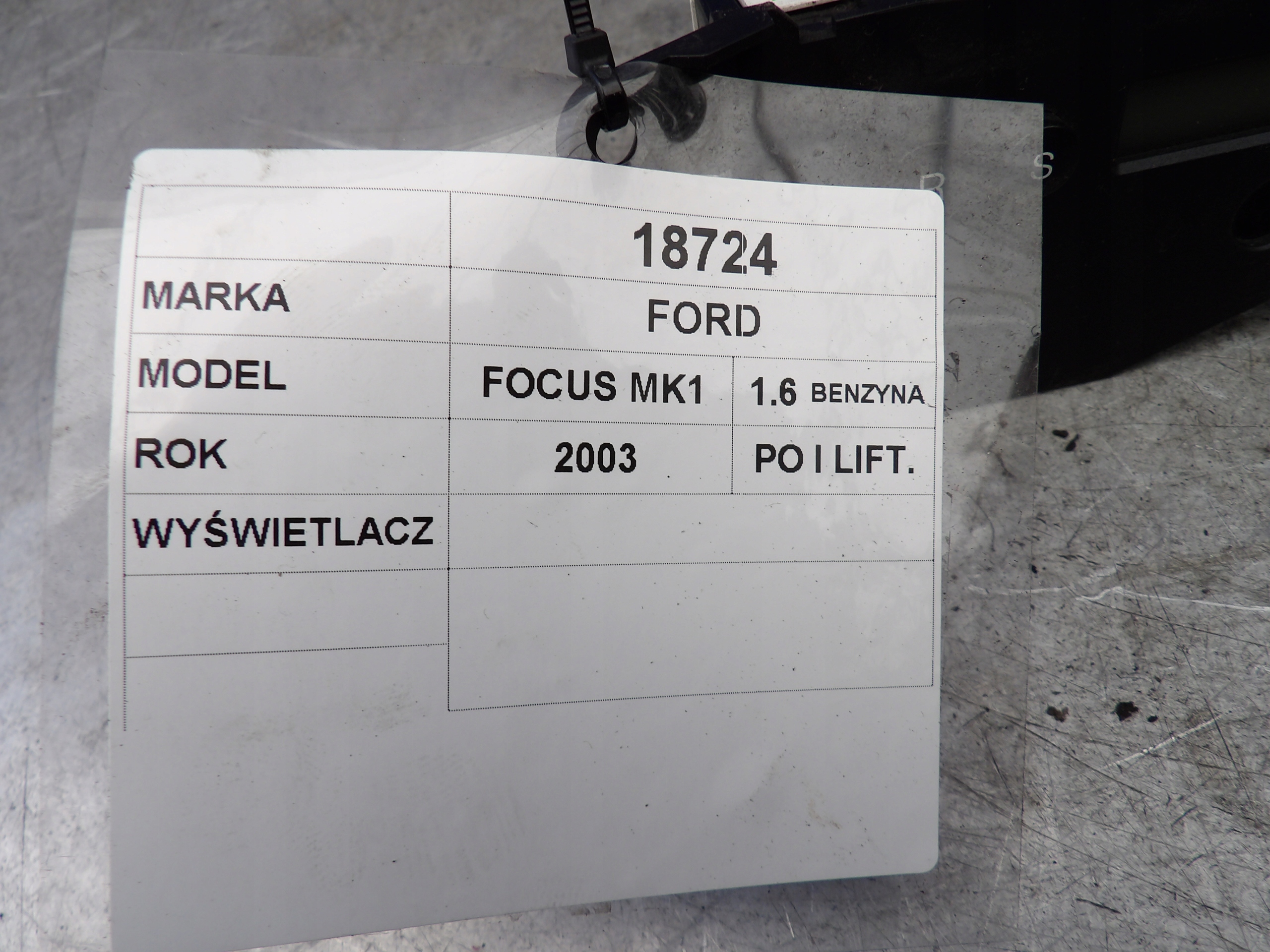 Ford Focus MK1 display 2M5T-10D885-HA 1024505-00