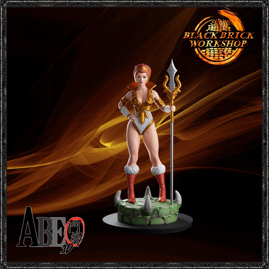 Teela Nebarvená Abe 3D Měřítko 1/24 (75mm) (sfw) 3D tisk