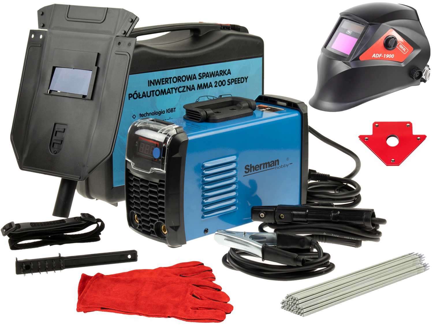 

Spawarka inwertorowa elektrodowa Mma 200A Tig Igbt