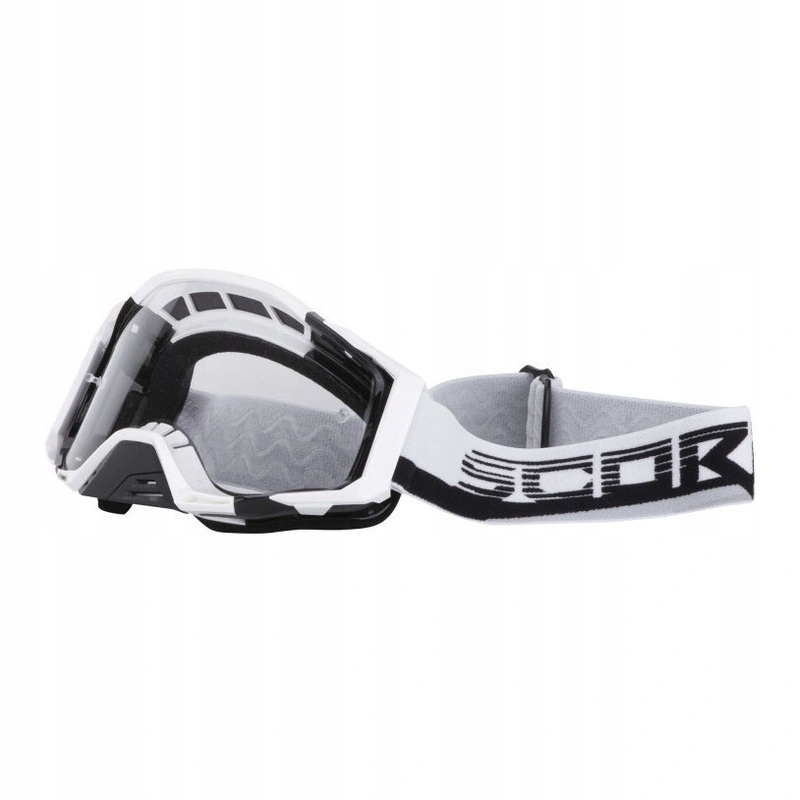 Crossové brýle Scorpion E21 White/black bílá černá Bonus