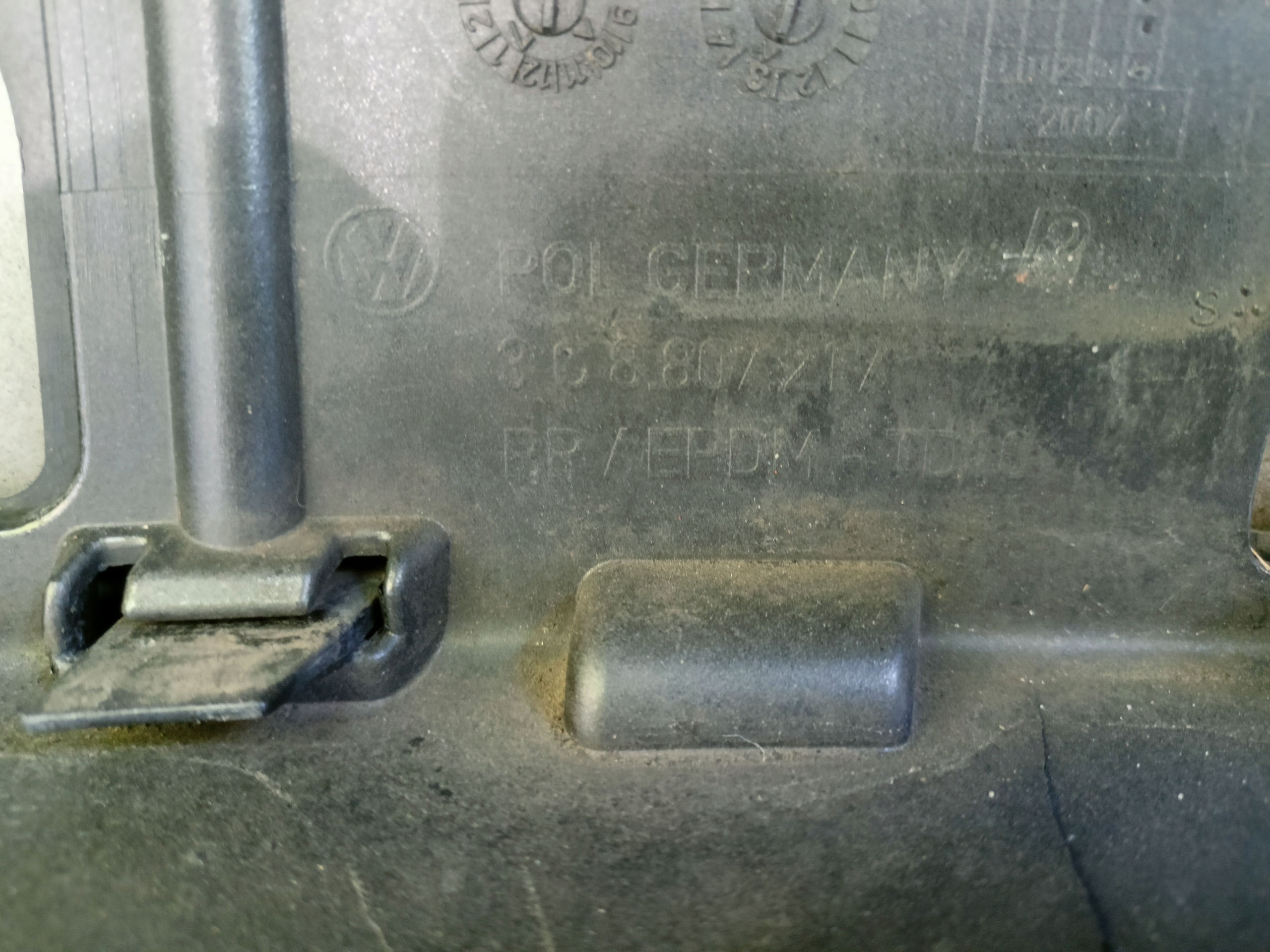 Volkswagen Passat CC 3c8 08-12 front bumper