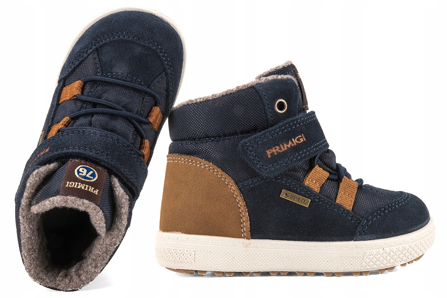 Primigi 8856700 Śniegowce Trzewiki Ocieplane Zimowe Z Membraną Gore-tex 25