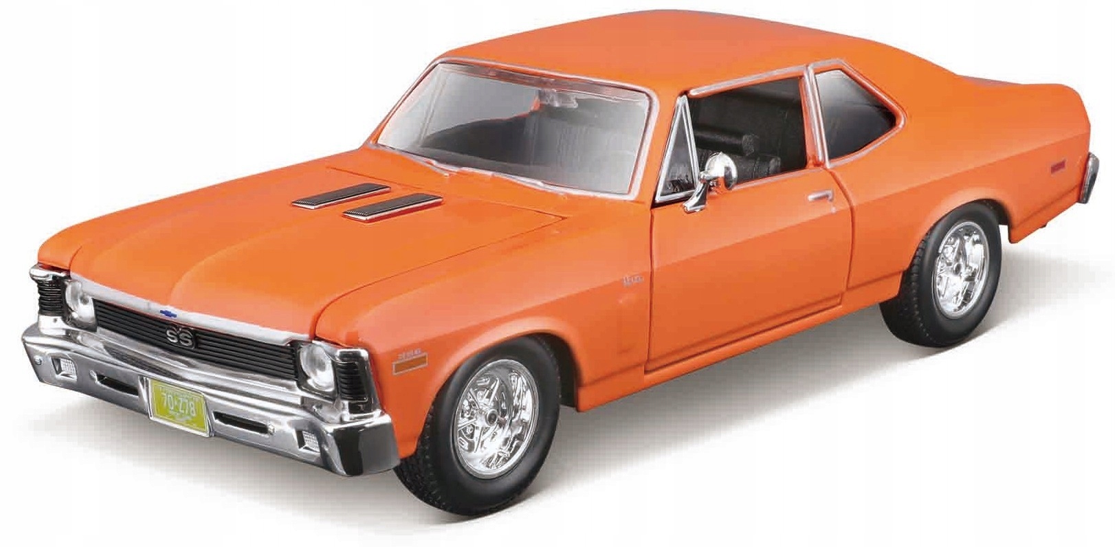 Chevrolet Nova Ss Coupe 1970 Model pro skládání Maisto Kit 1:24 1/24 39262
