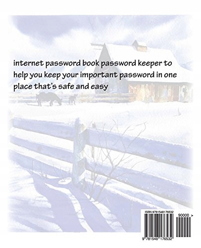 William, Vanessa Internet Password Organizer Diary Journal Notebook Size 7. Język publikacji angielski