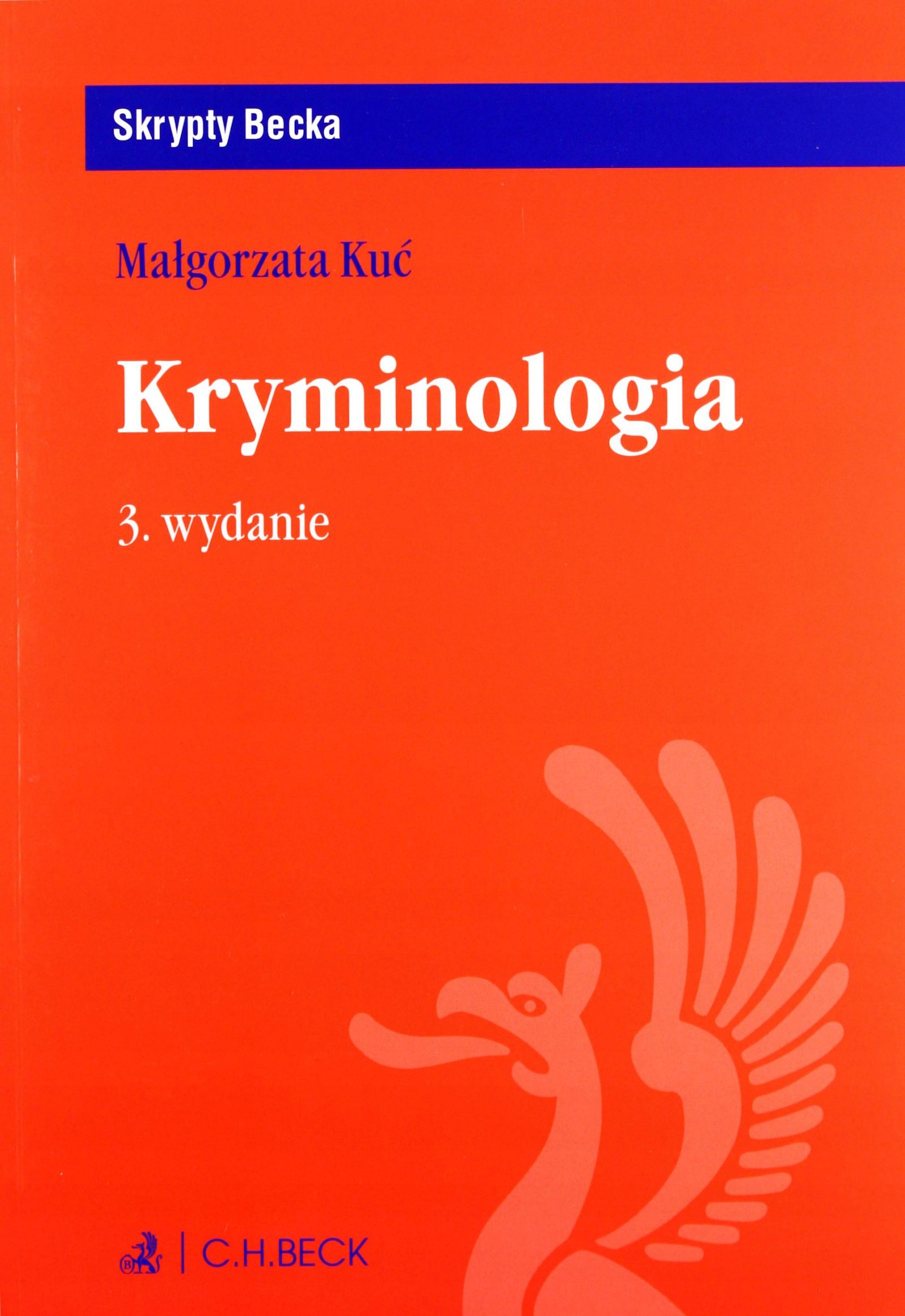 KRYMINOLOGIA [KSIĄŻKA]