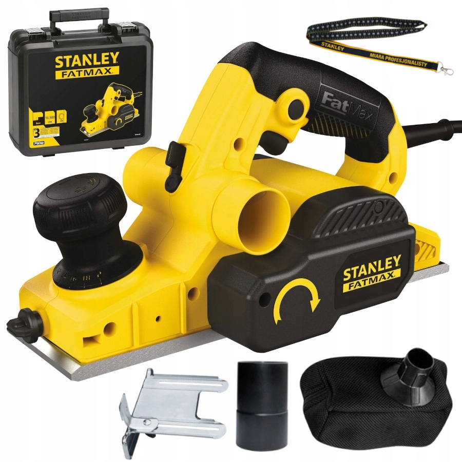 Strug elektryczny 750W 82mm Hebel Stanley FME630K smyczka