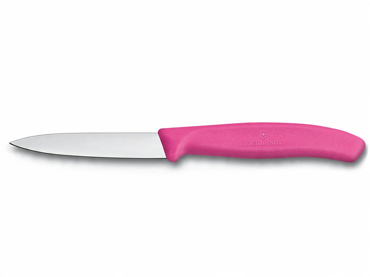 

Nóż do jarzyn gładki 8cm różowy Victorinox