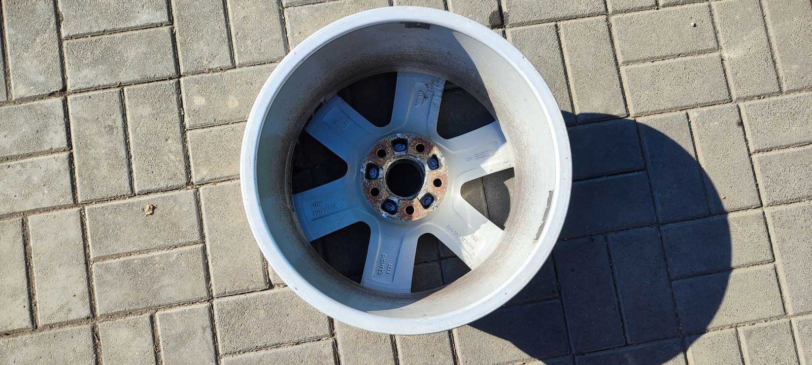 disk hliníkový disk Audi 5x112 7,5Jx17H2 ET37