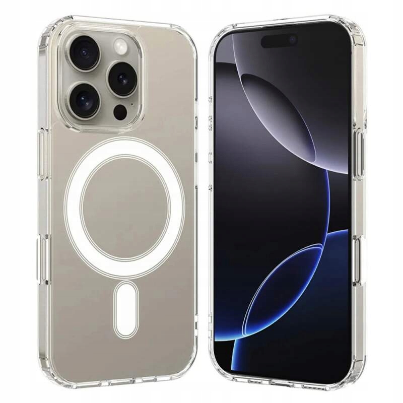 Techsuit MagSafe Pro etui na iPhone 16 Pro Max – przezroczyste