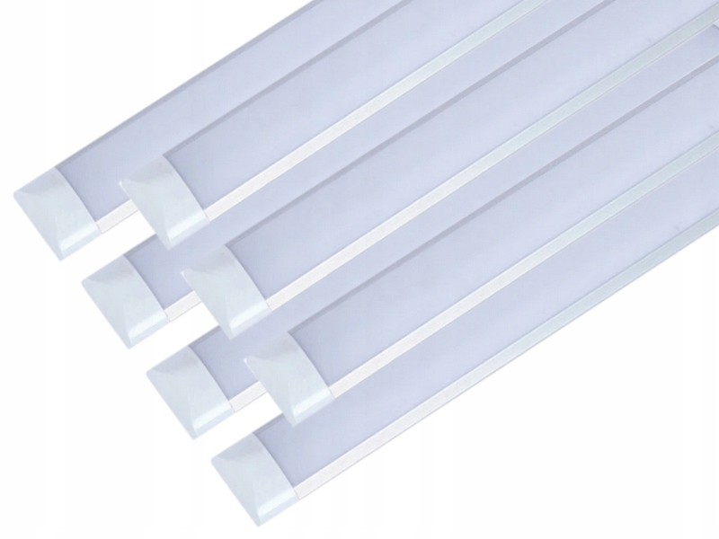 7x Led Panelová Lampa 230V 150 cm Lineární Hermetické Závěsné Stropní Svítidlo