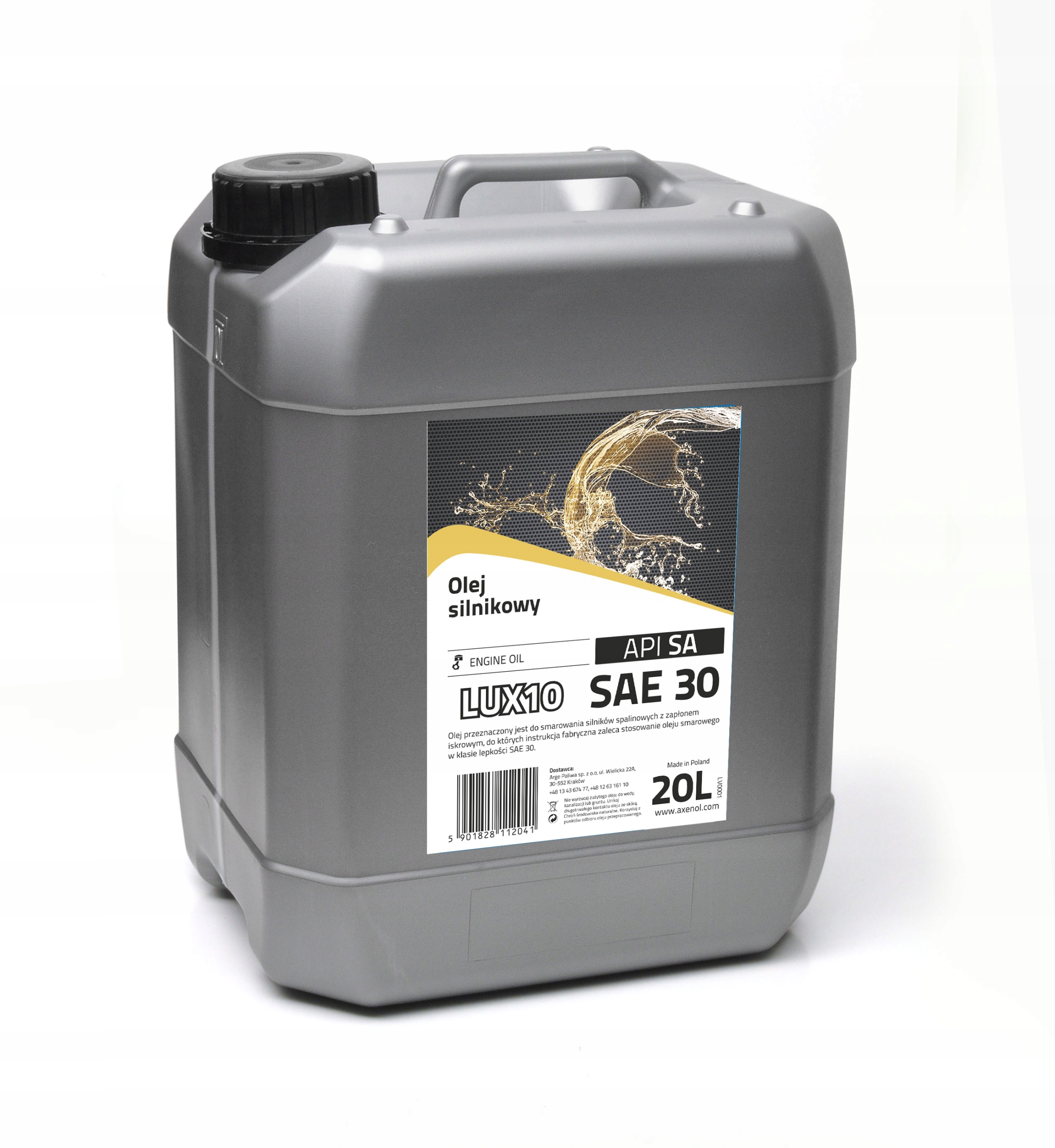 

Olej Mineralny Axenol Lux 10 Sae 30 20L