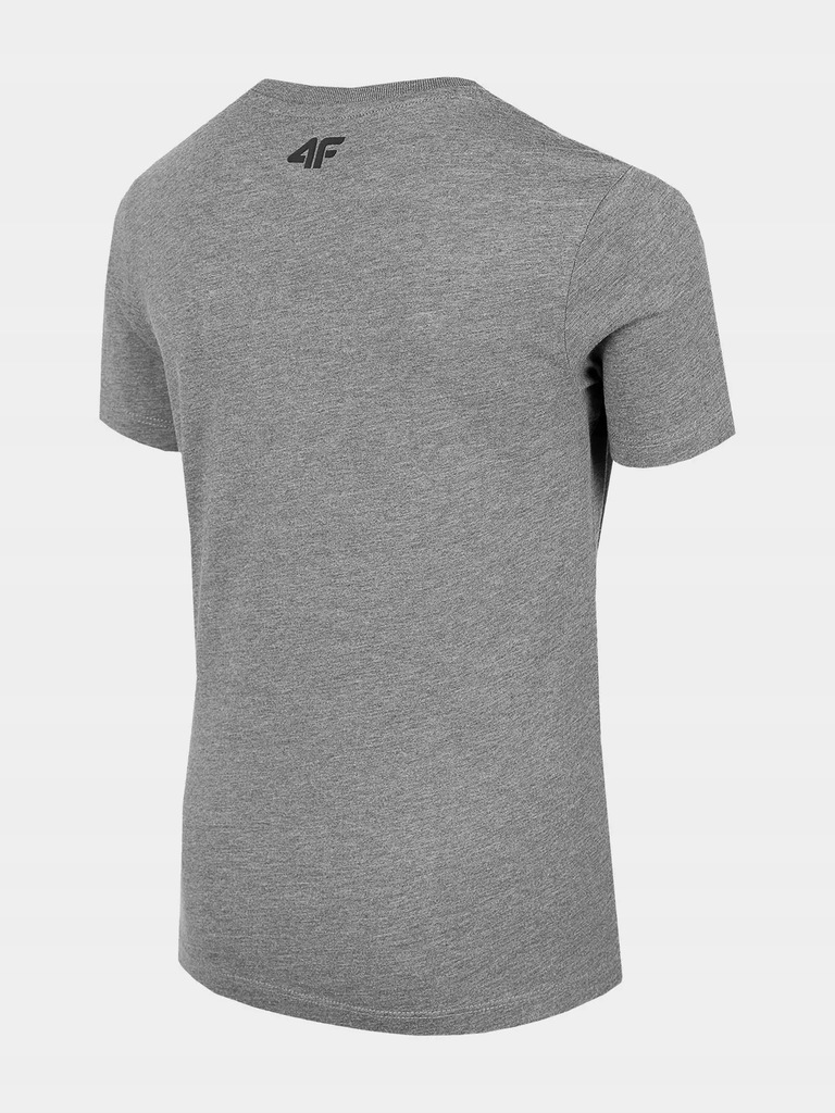 KOSZULKA CHŁOPIĘCA 4F T-SHIRT BAWEŁNA 146 Kolor szary