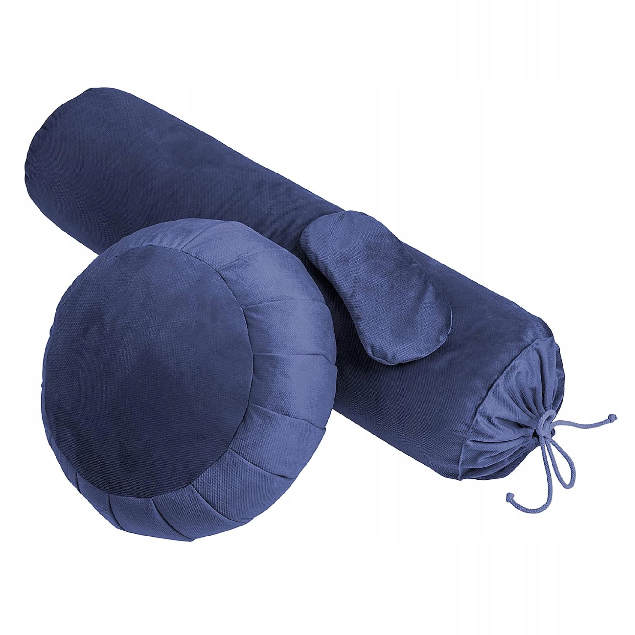 Sada na jógu Polštář Váleček a čelenka pro meditaci relaxačních cvičení Granát