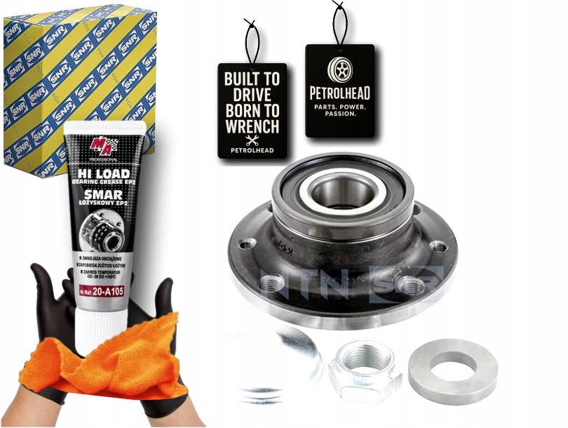 Sada Ložiska Kola S Nábojem Zadní Abarth 500 595 695 5 #Petrolhead Pro+ Kit7