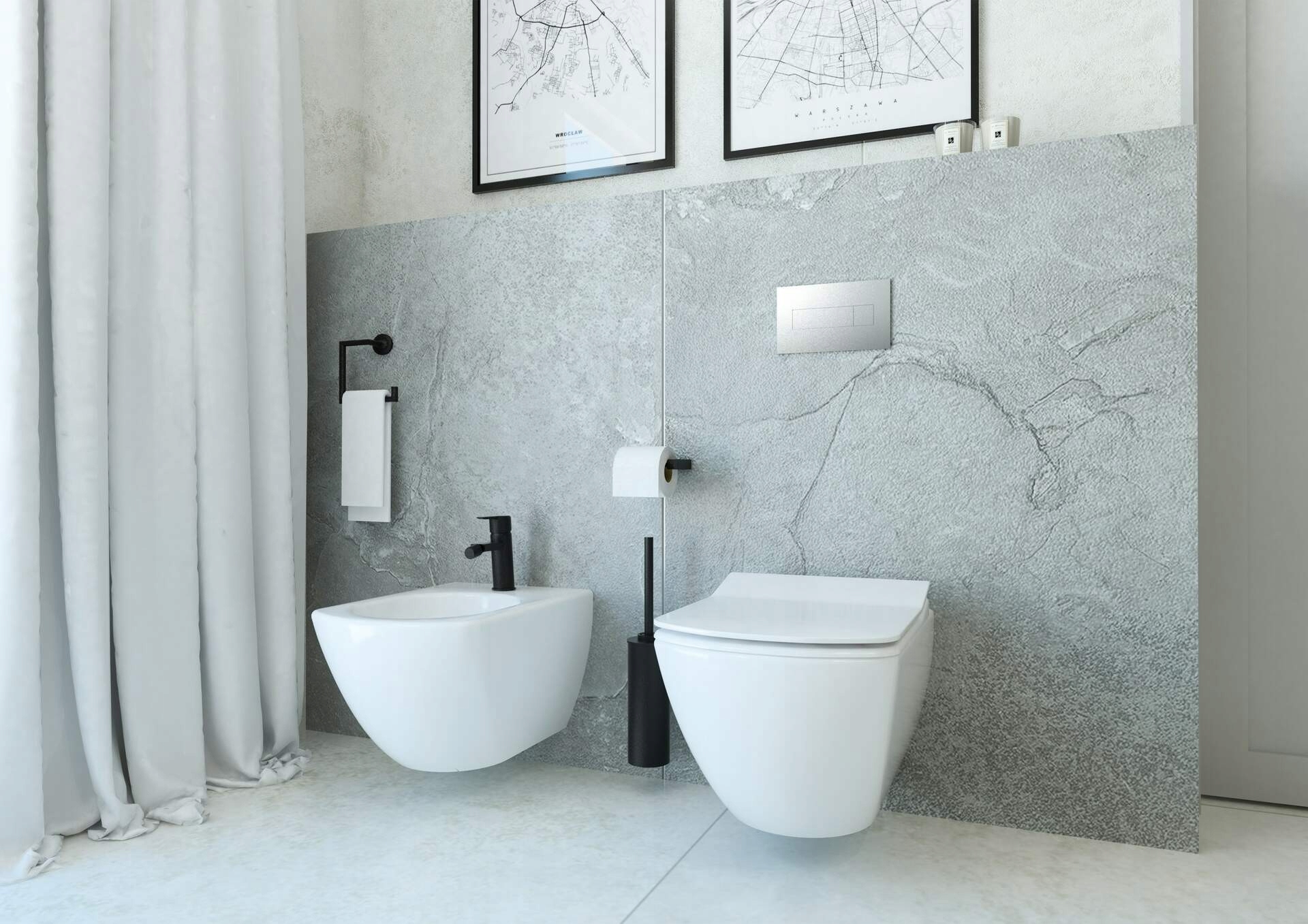 BATERIA BIDETOWA CZARNA ARNIKA SZTORCOWA DEANTE Kod producenta BQA_N31M