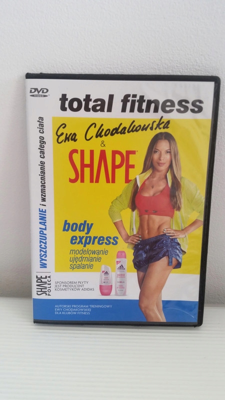 Ewa Chodakowska total fitness body express płyta dvd z ćwiczeniami trening
