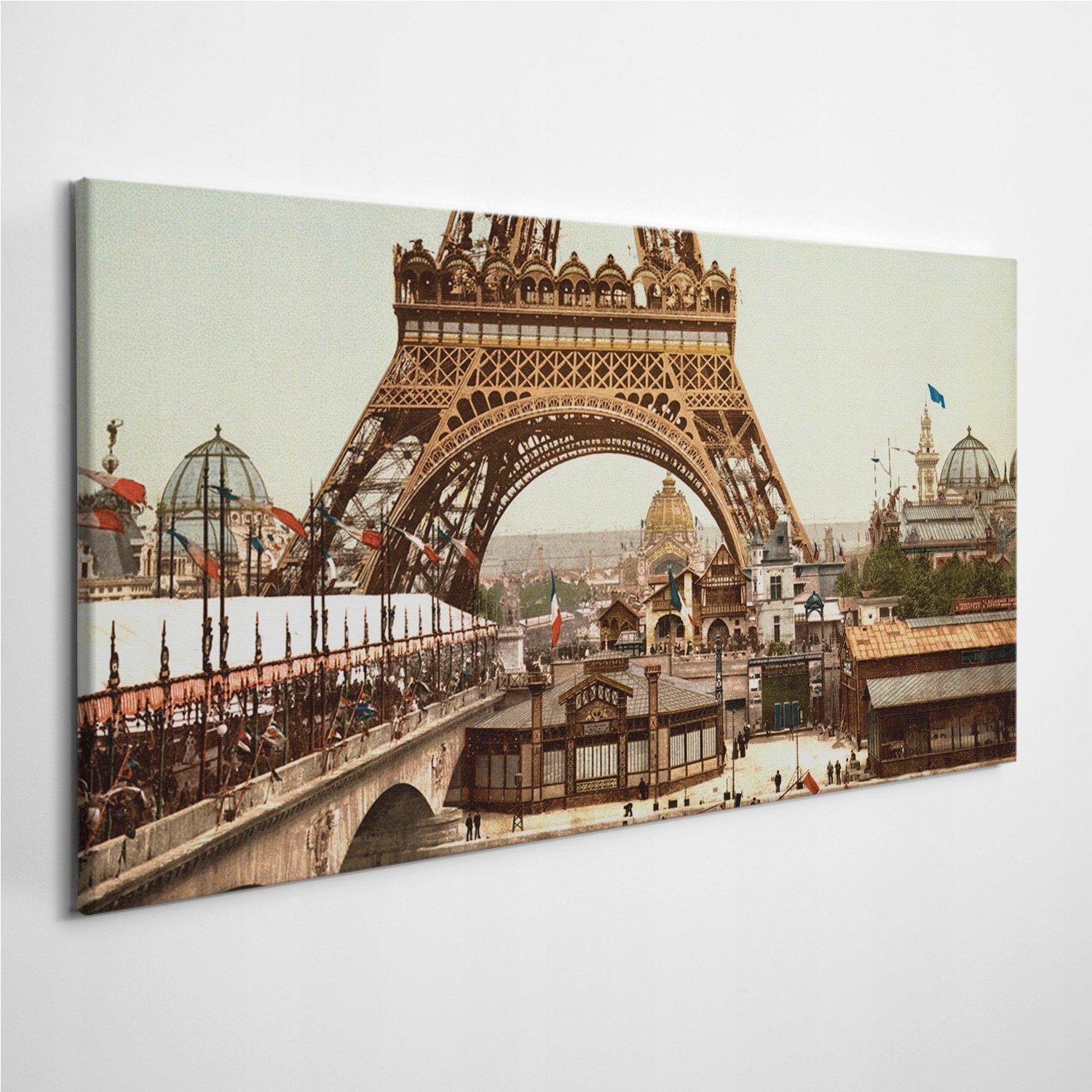 

Fotoobraz na płótnie Wieża Eiffela Paryż 100x50 cm