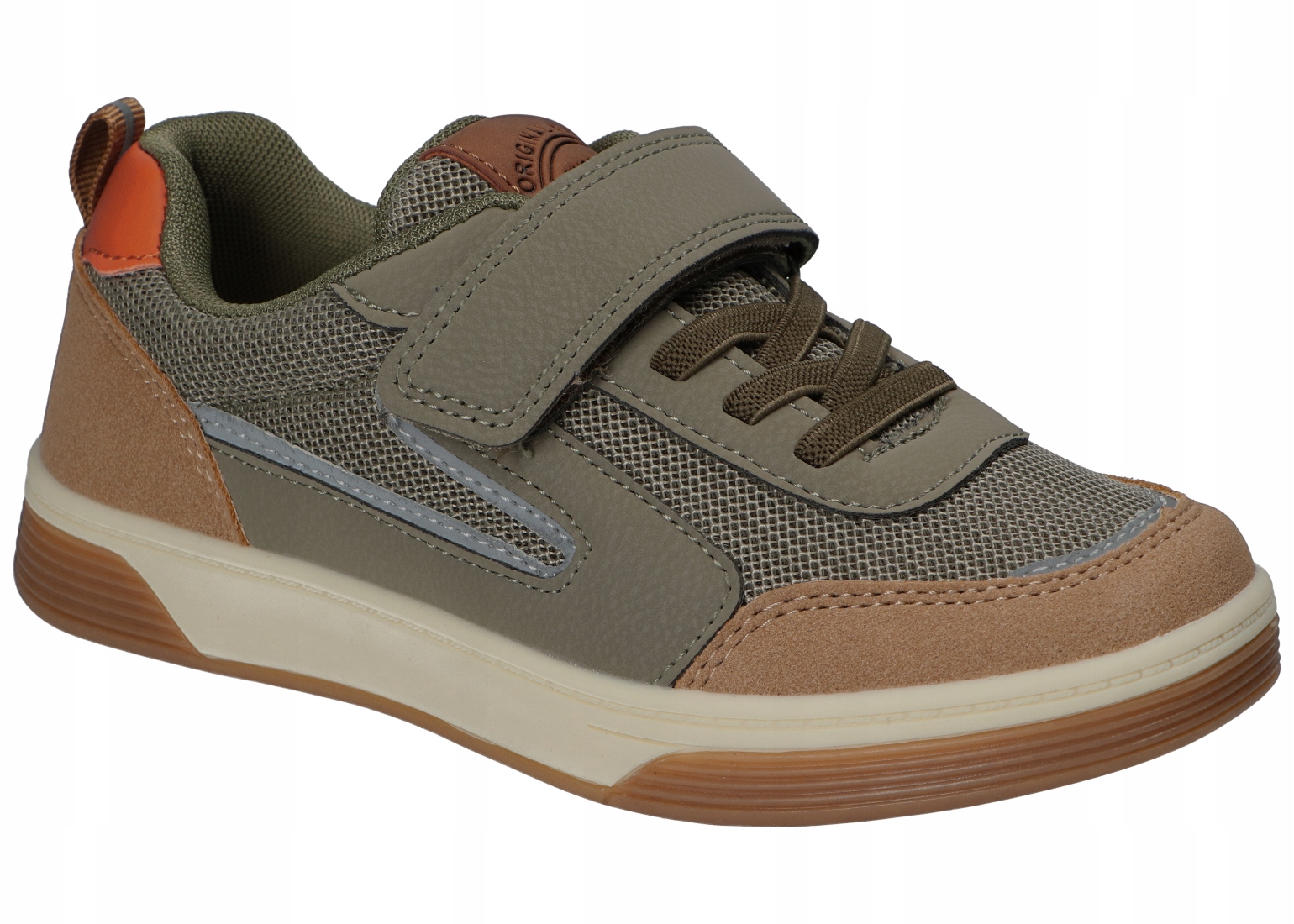 American Club XD184 Adidasy Buty Dziecięce Na Rzep Wkładka Skórzana T 33