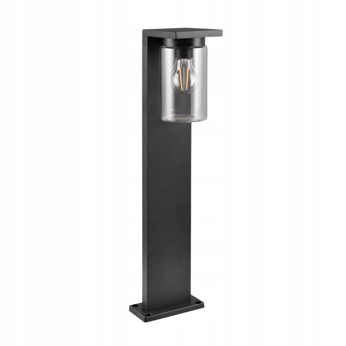 Zahradní sloupková lampa Ardila černá 65 cm IP44 hliník Trio