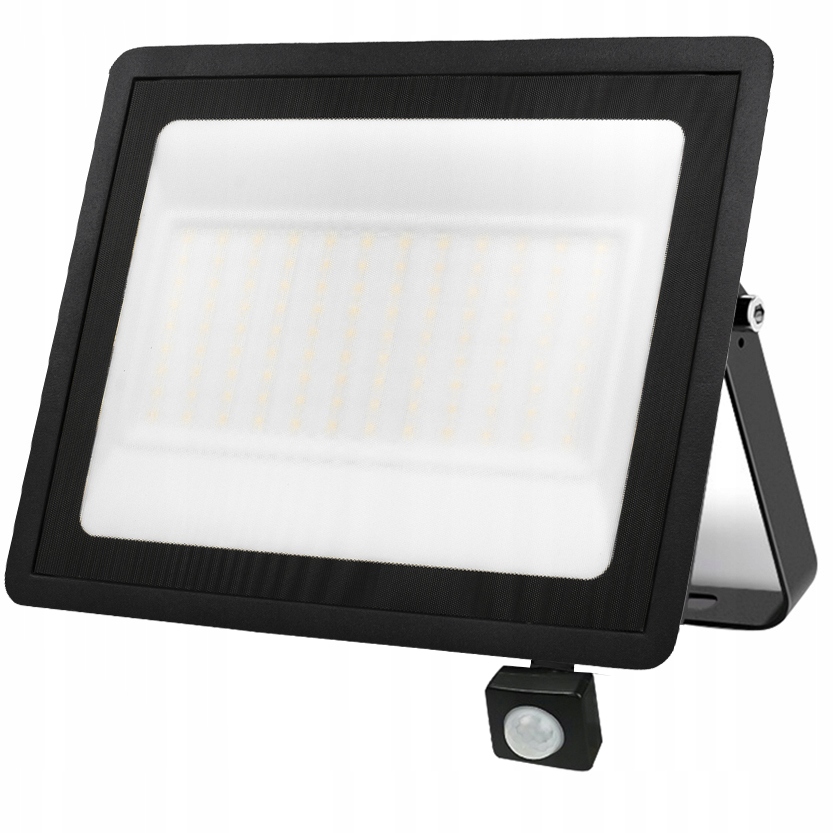 Velmi výkonný halogenový Led reflektor 100W IP66 PiR senzor Vodotěsný